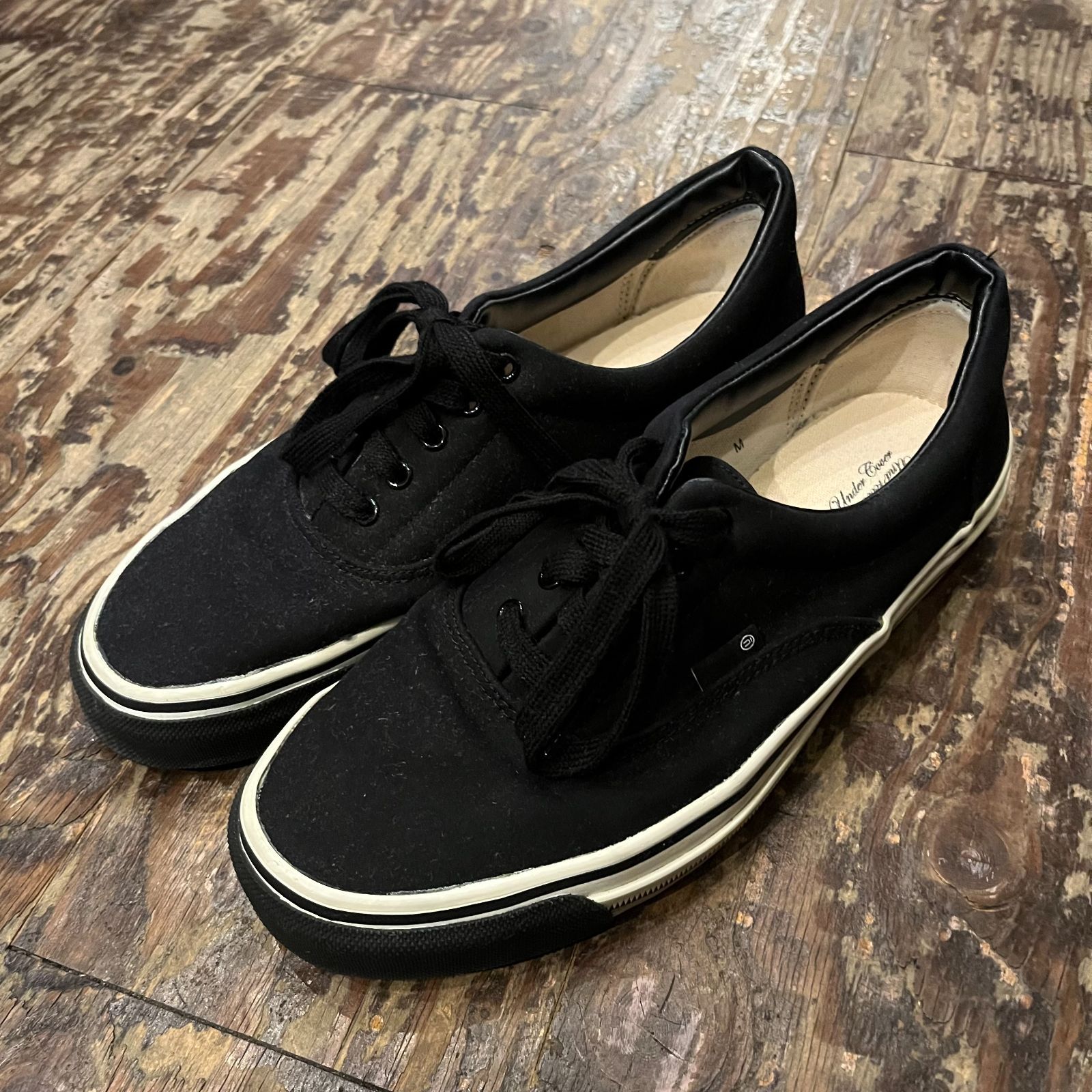 VANS UNDERCOVER ブラックスニーカー VANS UNDERCOVER アンダーカバー×VANS バンズ ERA スニーカー