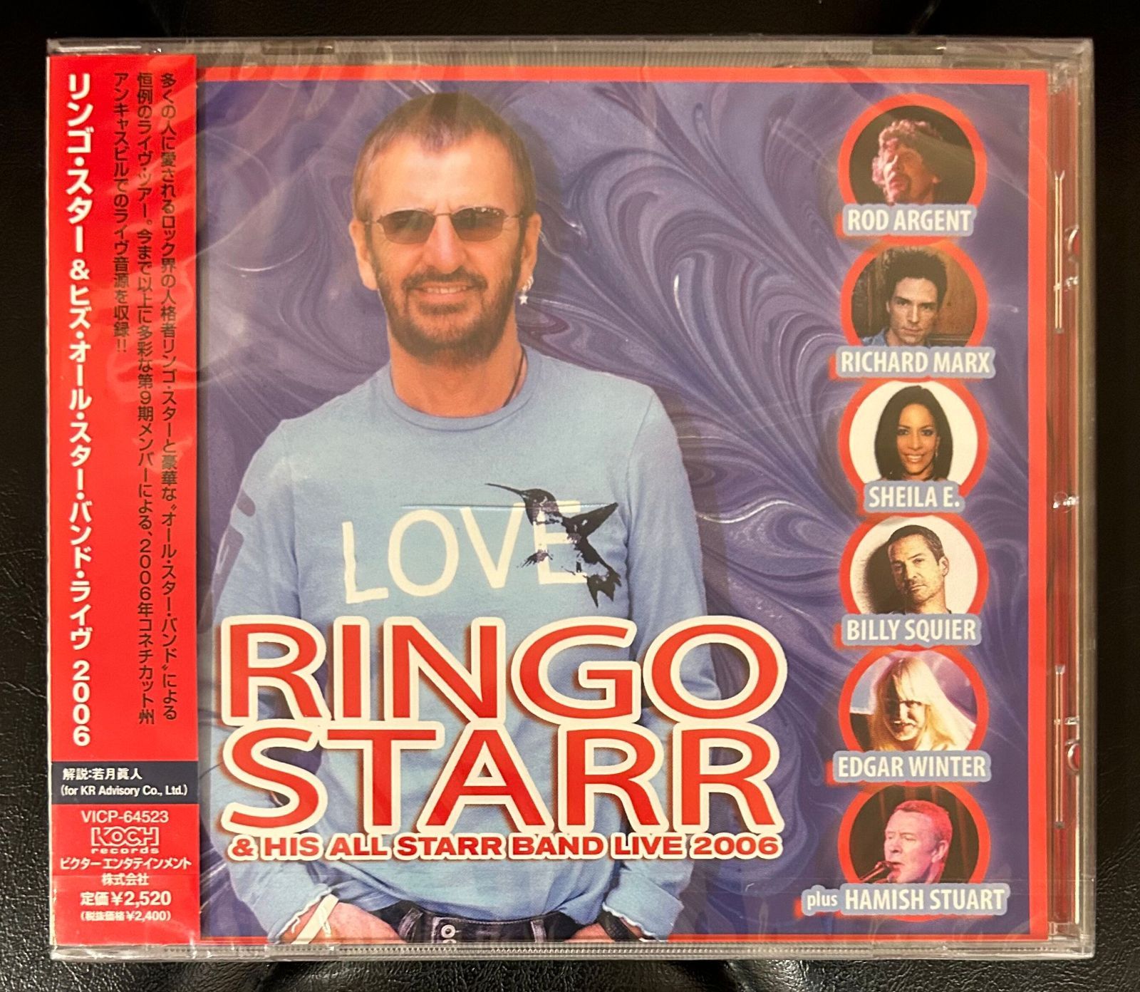 未開封CD】「リンゴ・スター＆ヒズ・オール・スター・バンド・ライブ 