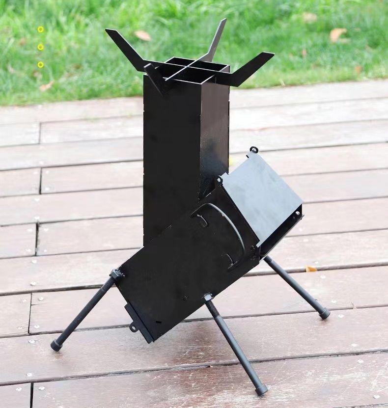 ロケットストーブ 薪ストーブ 焚き火台 ハンドメイド品 ロケット