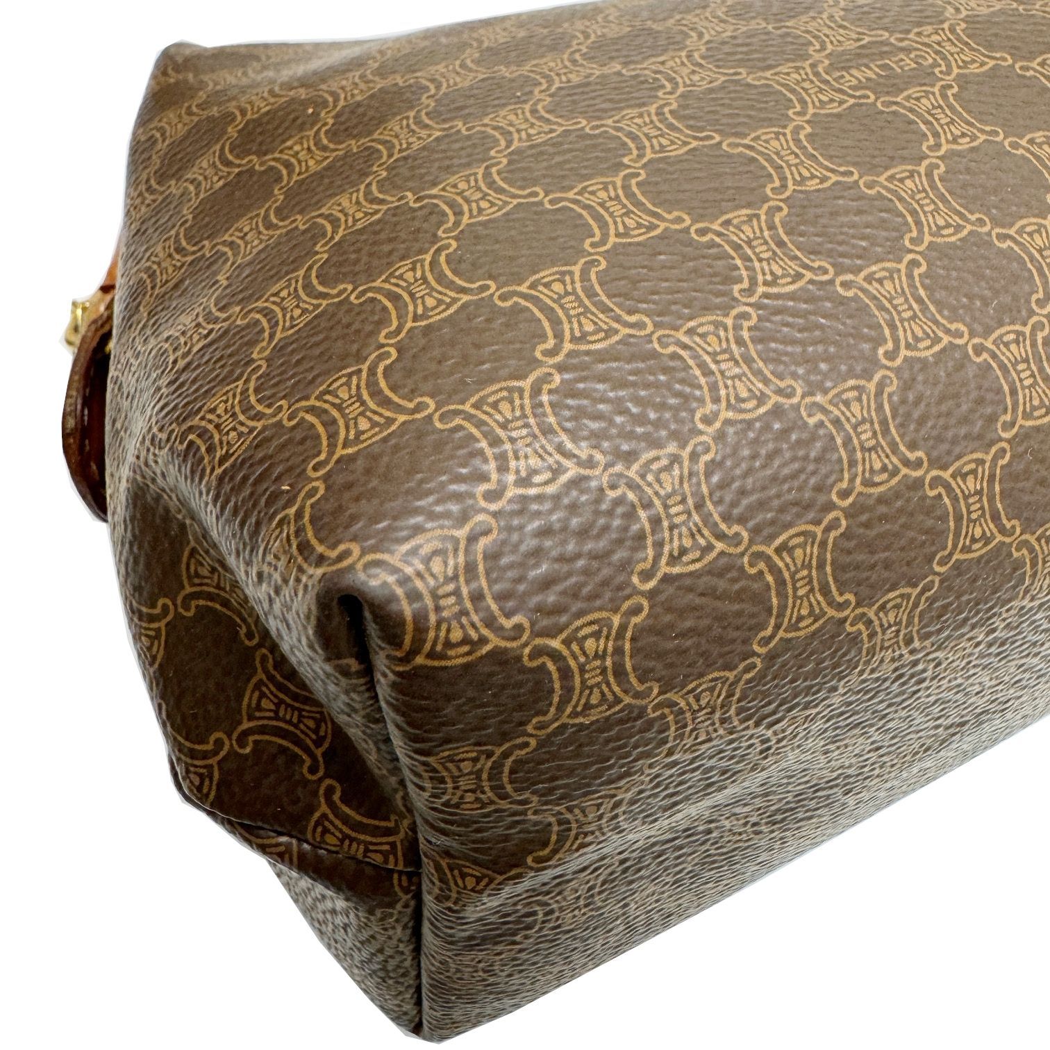 CELINE セリーヌ マカダム柄 ポーチ コスメポーチ マルチポーチ PVC