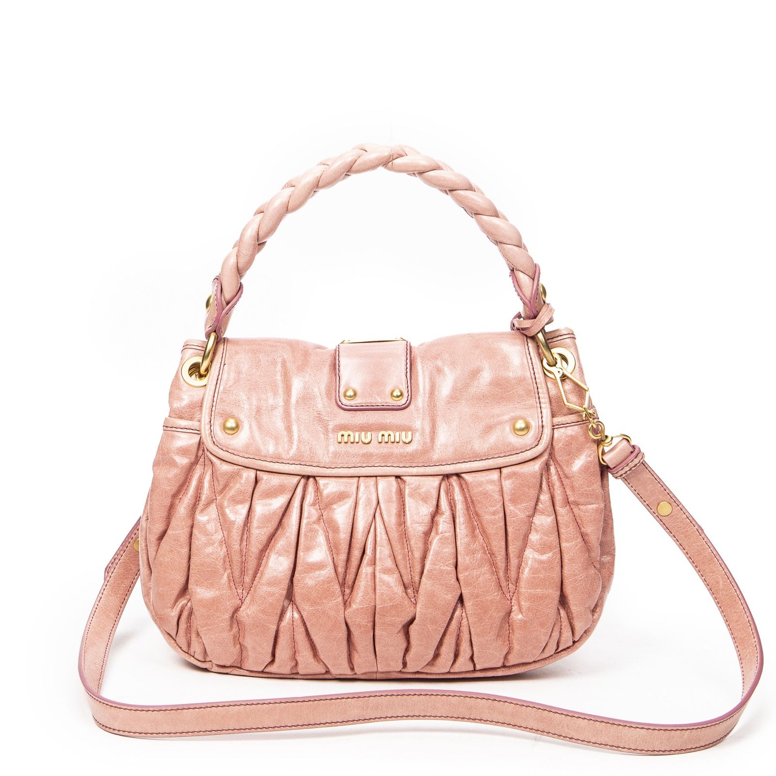 MIU ミュウミュウピンクマトラッセ