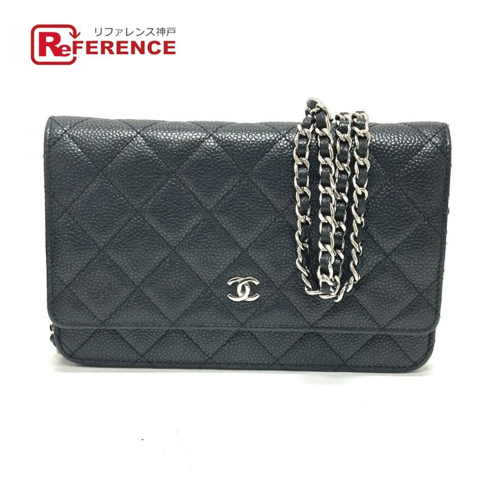 CHANEL シャネル ショルダーバッグ AP0250 キャビアスキン ブラック