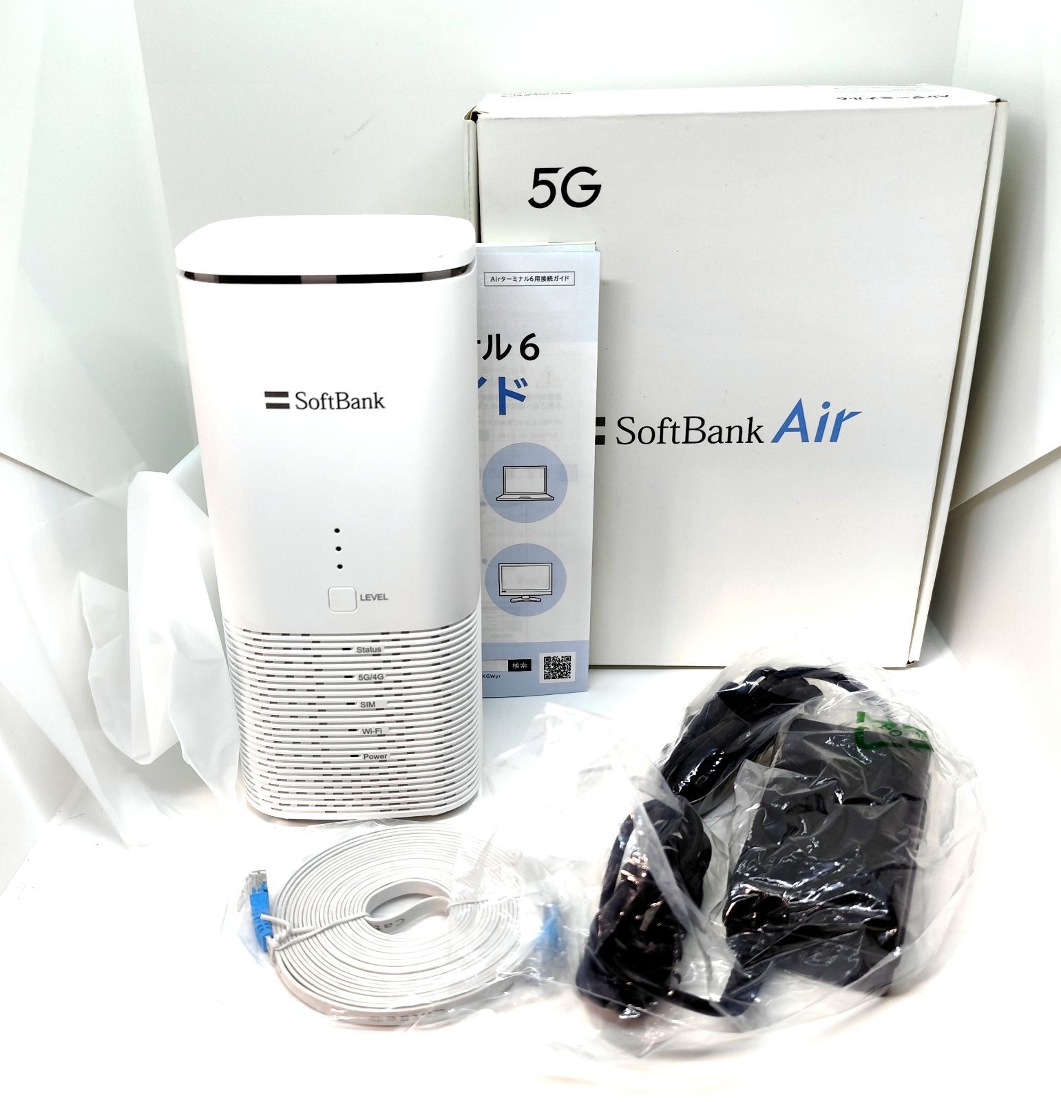 【SALE中！！】SoftBank Airターミナル 6 本体と付属品 ソフトバンクエアー SoftBankAir ルーター ターミナル6新品未使用品