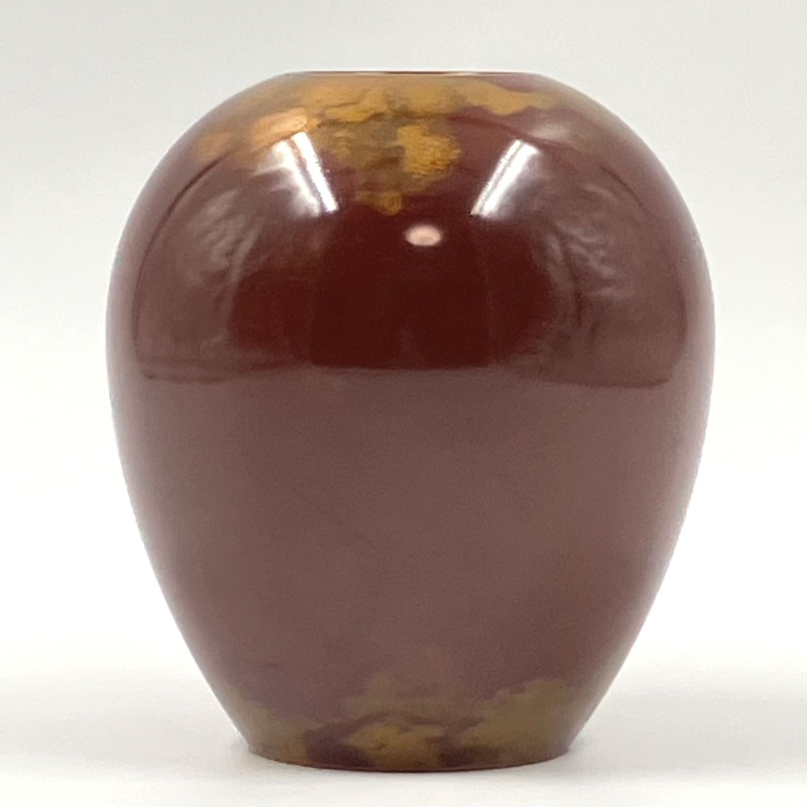 ✨美品✨天明鋳物 朱銅花器 栗崎鋳工所 栗崎二夫作 - メルカリ