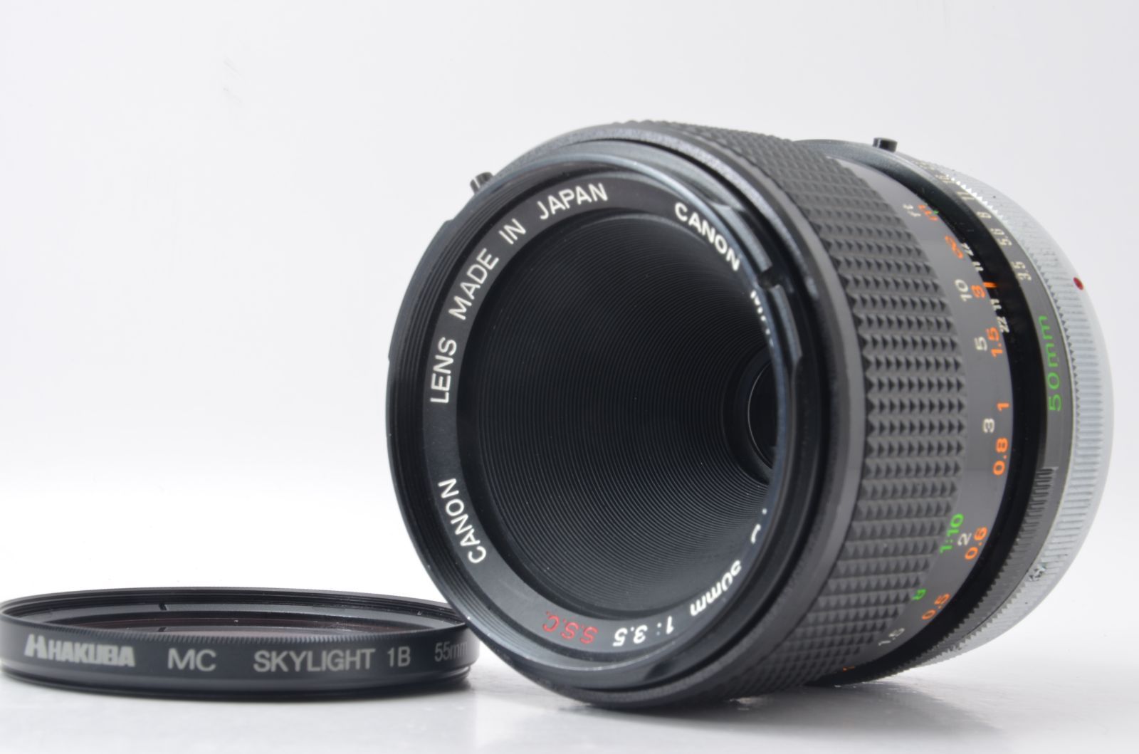 【2024新春福袋】 CANON キャノン ☆良品☆ FD メルカリ - #22 L2499 S.S.C F3.5 50mm レンズ(単焦点)