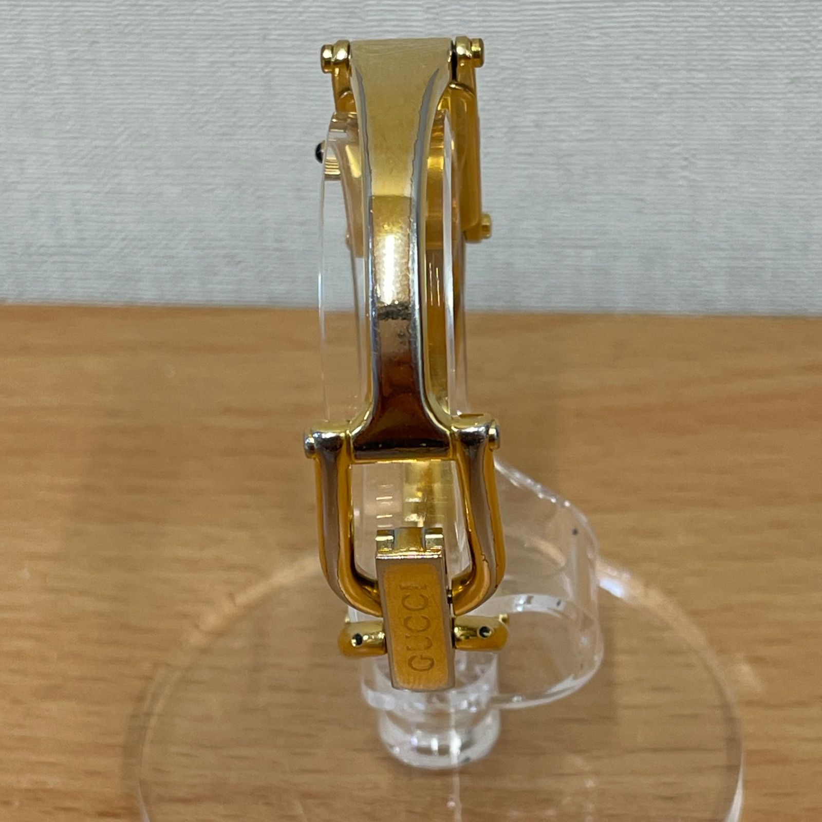 □グッチ GUCCI 1500L レディース時計 稼働品 電池交換2025年9月 A25