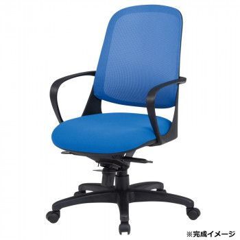 藤沢工業 TOKIO オフィスチェア CF-6M ブルー