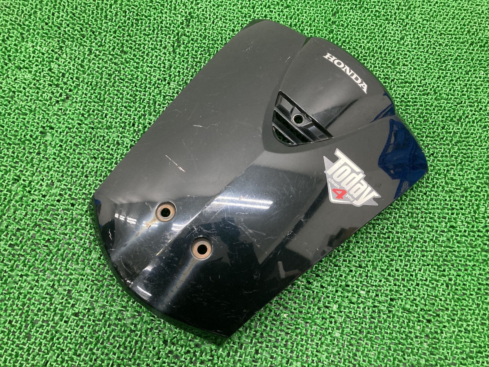 トゥデイ フロントカバー 黒 GFC ホンダ 社外 バイク 部品 AF61