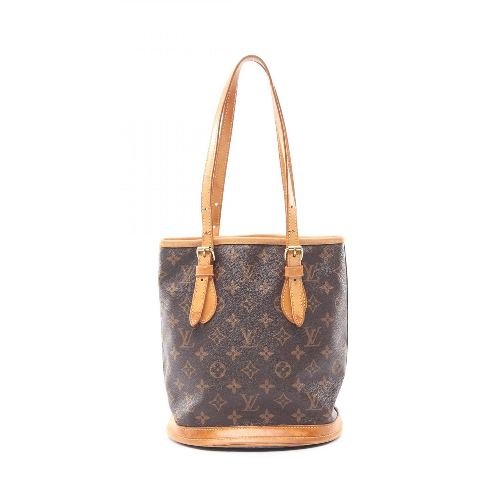 LOUIS VUITTON ルイ ヴィトン バケットPM モノグラム ハンドバッグ