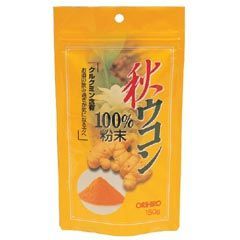 オリヒロ株式会社 秋ウコン粉末100%　150g&times;6個セット 【DP】