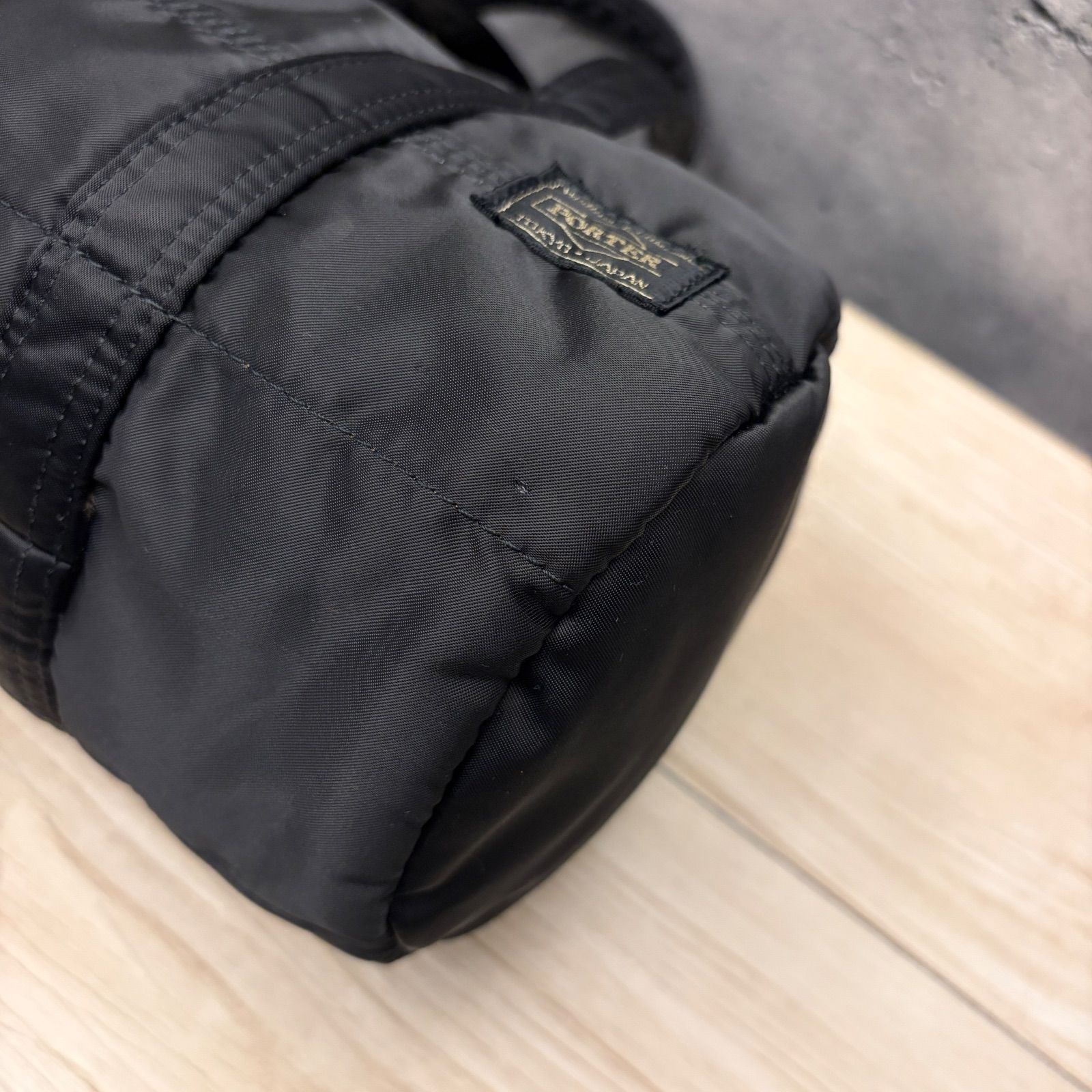 ✨PORTER ポーター タンカー ミニボストン ドラムバッグ ブラック✨224