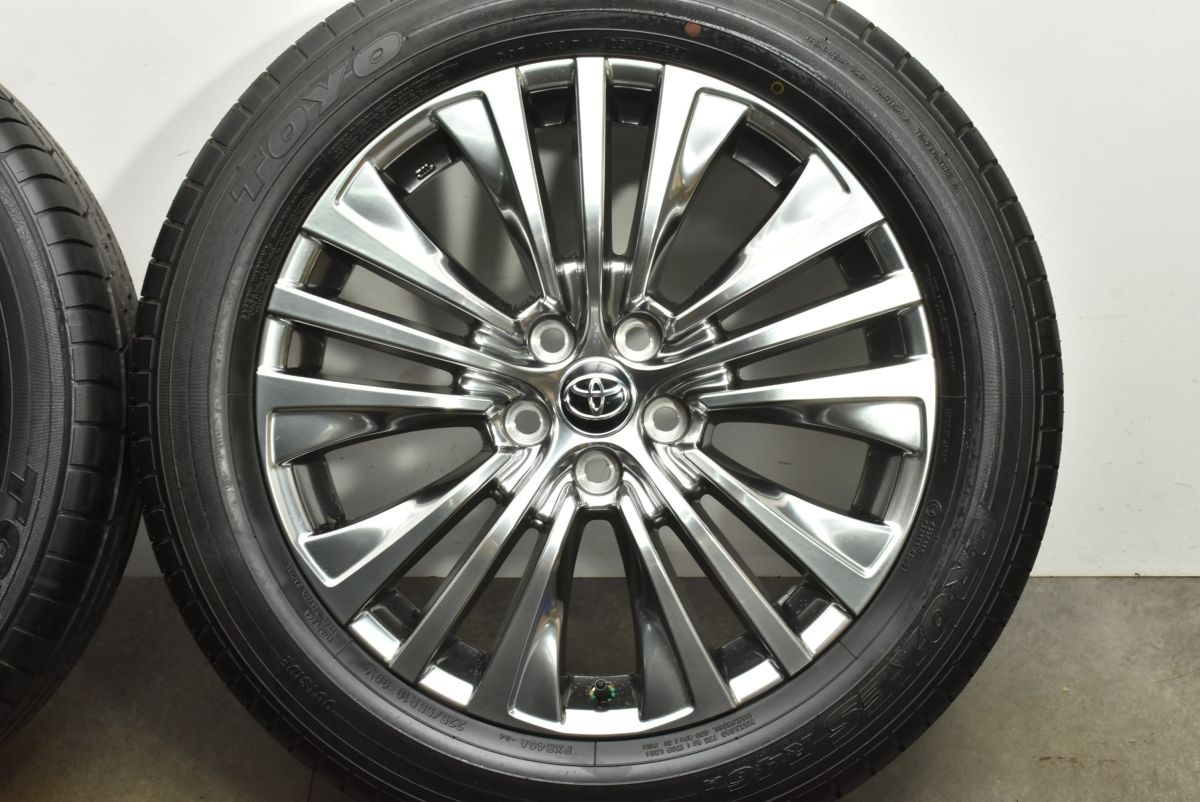 製 バリ溝 トヨタ 80 ハリアー Zレザーパッケージ 純正 19in 7J 35 PCD114.3 トーヨー プロクセス R46A 225 55R19 RAV4 FFCRYSTALESIA_COM