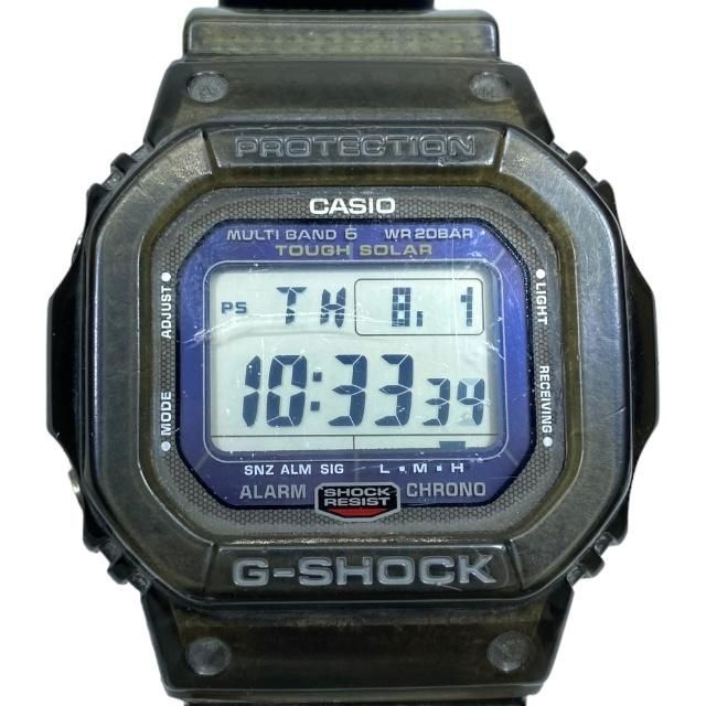 稼働品】CASIO カシオ G-SHOCK GW-S5600 腕時計 アクセサリー 小物 デジタル タフソーラー カーボンファイバー ロゴ グリーン  - メルカリ