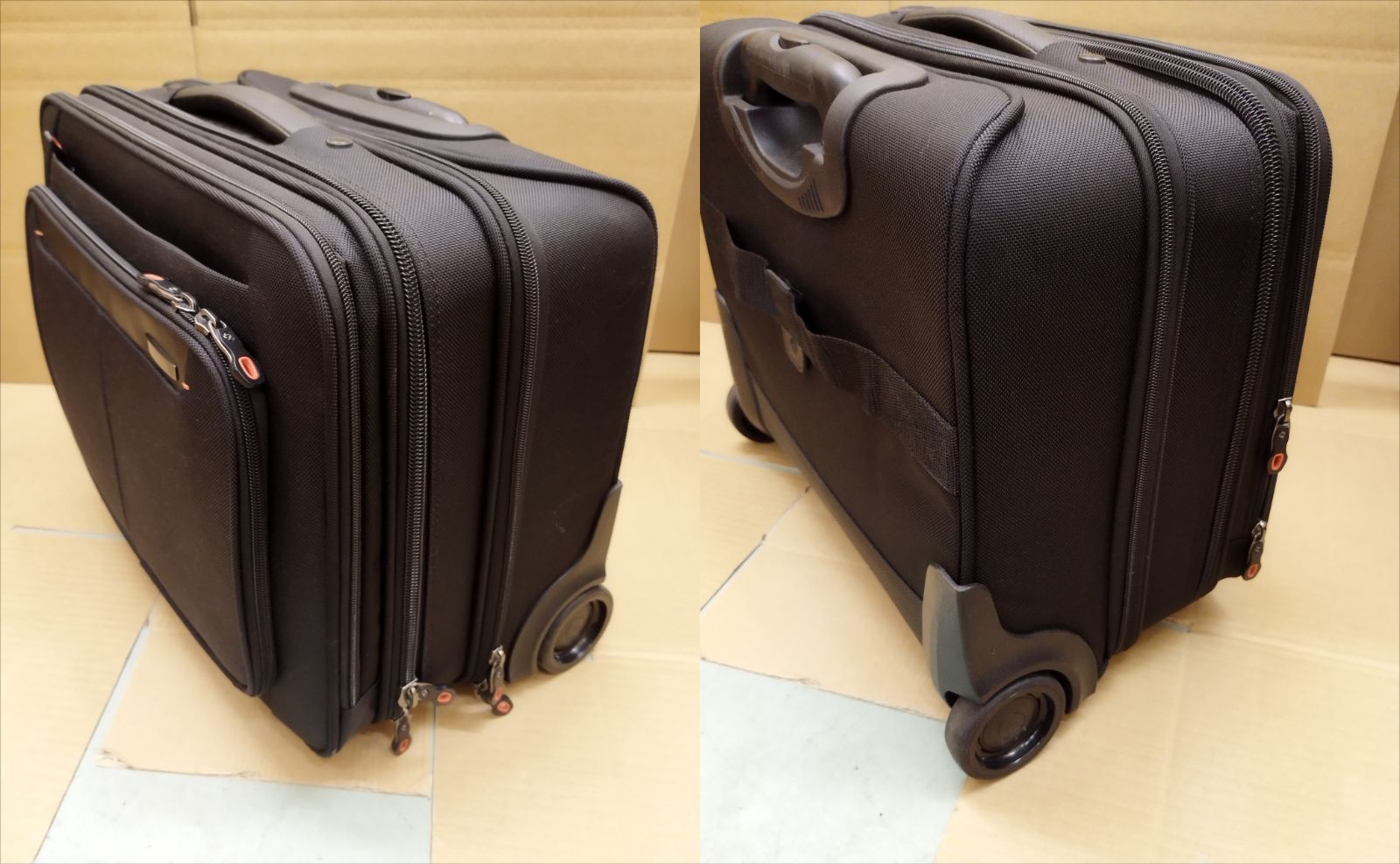 美品】Samsonite サムソナイト ビジネスキャリーケース 二輪 機内