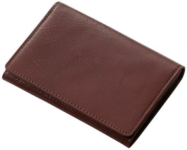 まとめ レイメイ藤井 BLOOMSBURY 名刺入 50枚 ダークブラウン NN8005E ×3セット