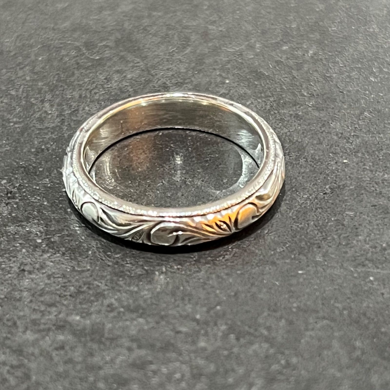 参考上代29700円 ANTIDOTE BUYERS CLUB Engraved Round Ring
