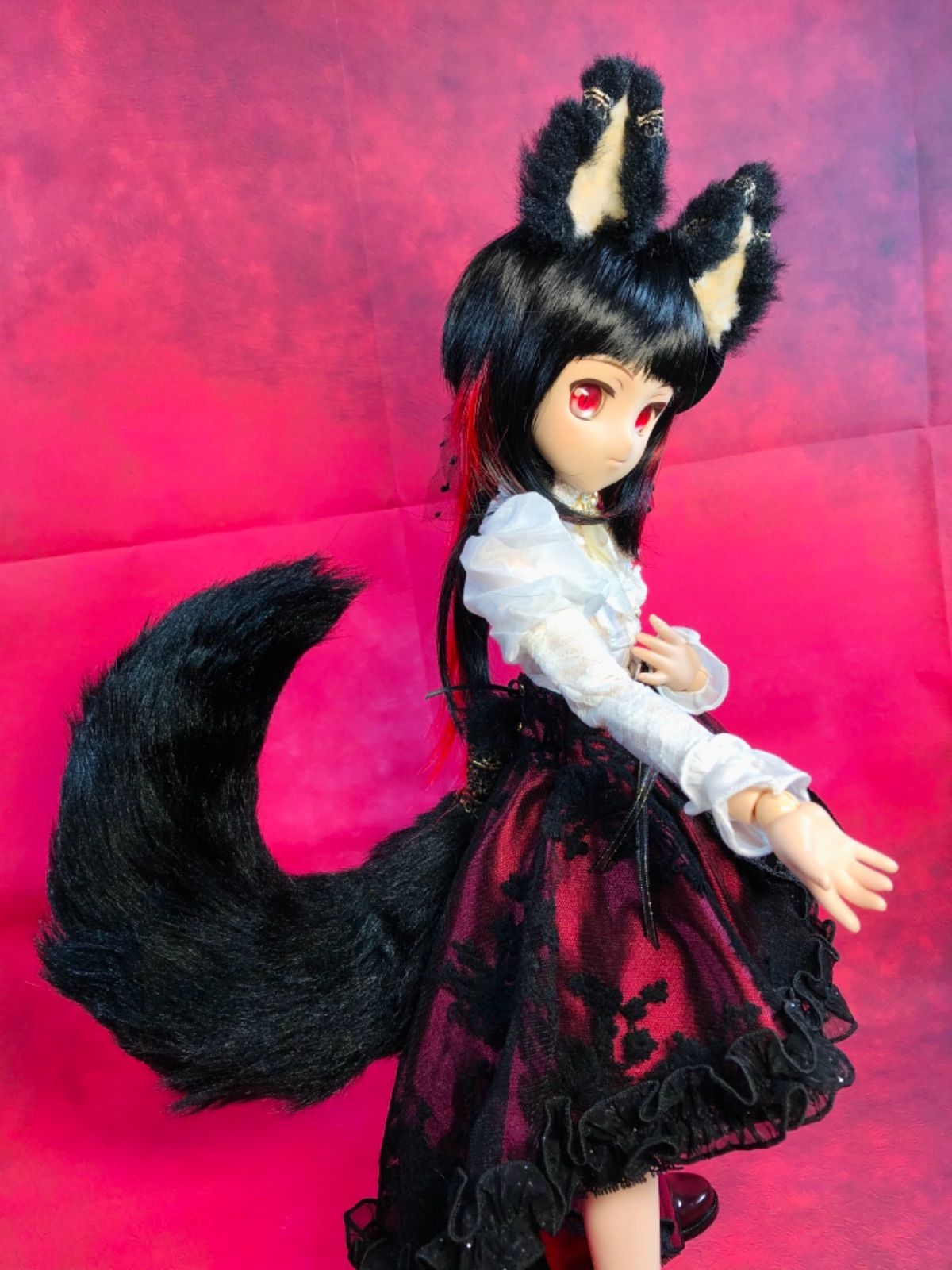 MDD 猫耳 ネコミミ 尻尾 ドルフィードリーム DD 衣装 人形 ケモミミ