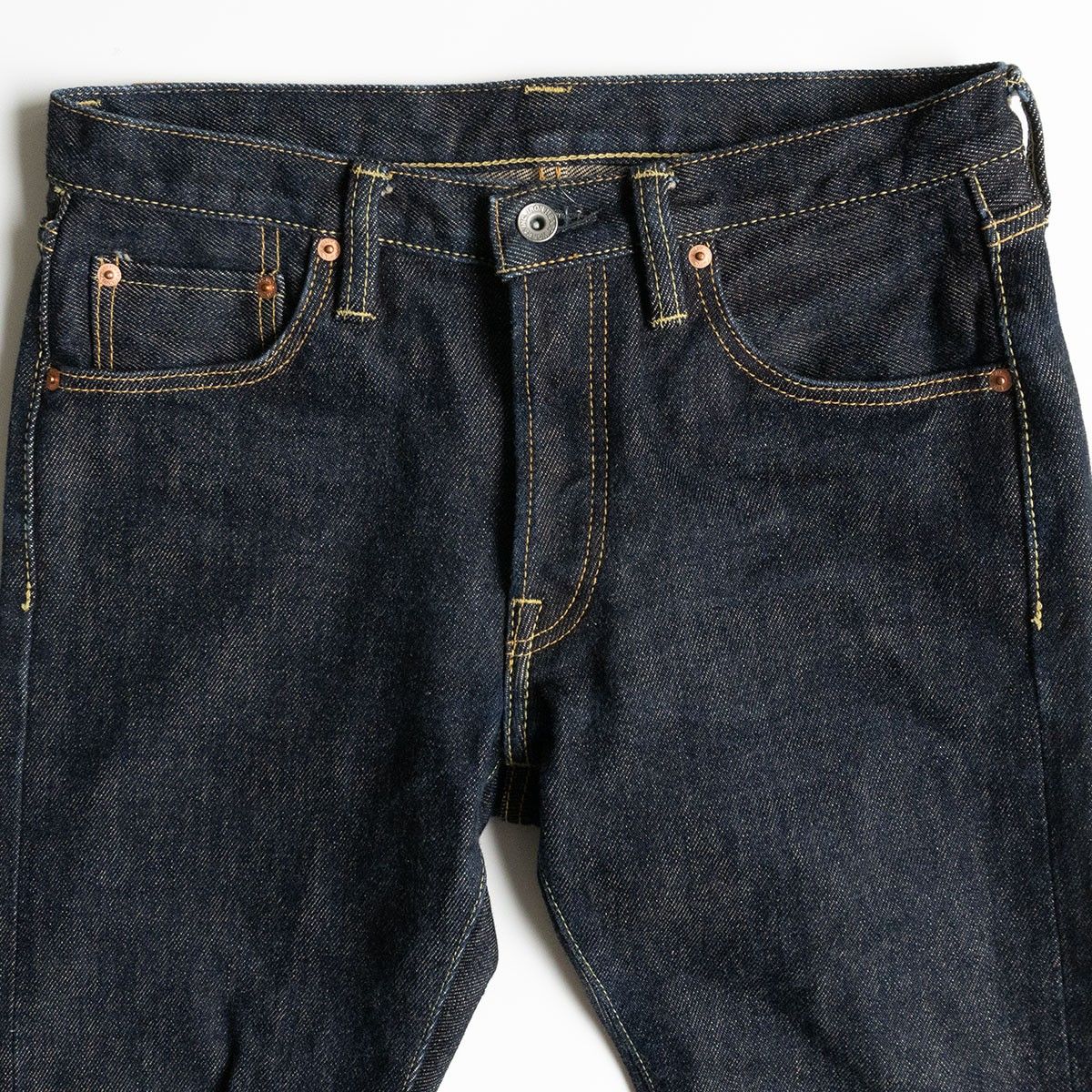 美品/濃紺】IRON HEART【LOT 777-SST 21oz ストレッチ スリム
