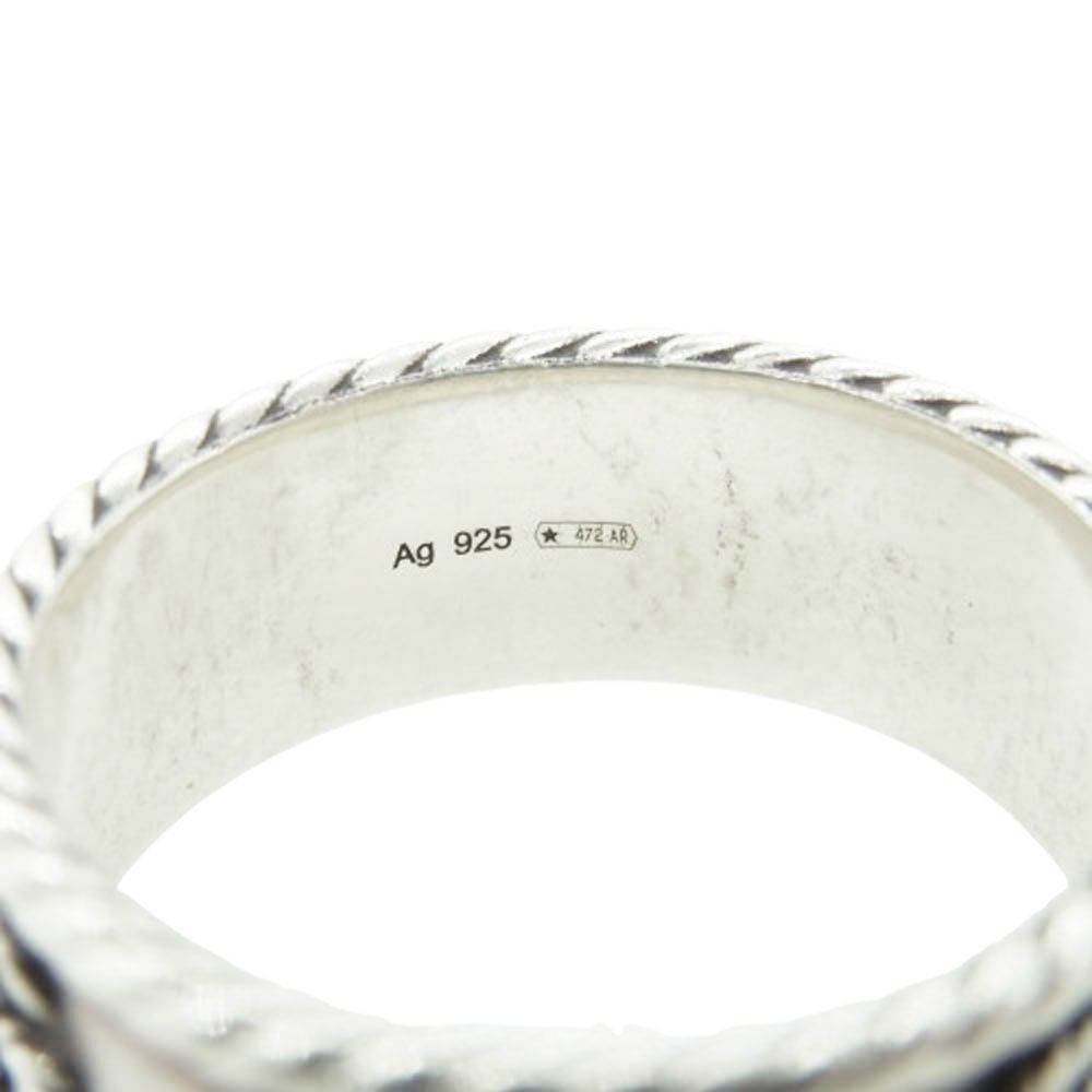 GUCCI グッチ GG ダブルG リング シルバー系 20.5号【中古