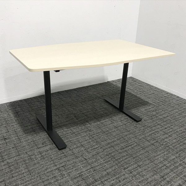 ミーティングテーブル 完成品 ブラケッツ 2本脚タイプ コクヨ ホワイトナチュラル