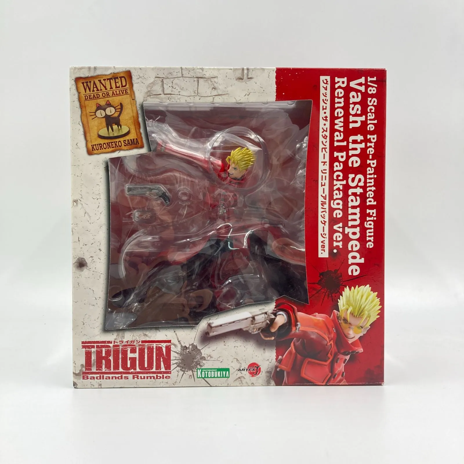 2025年最新】ARTFX J 劇場版トライガン Badlands Rumble ヴァッシュ