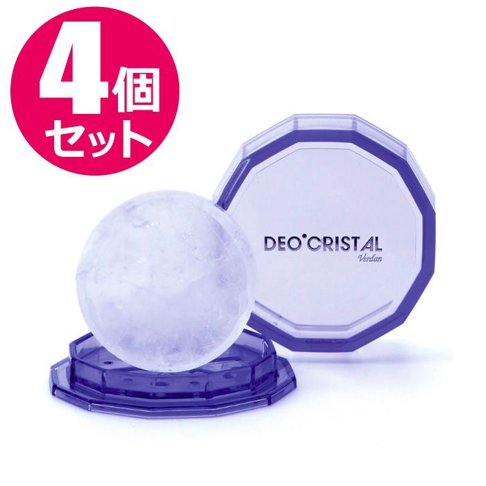 【4個セット】宅配便発送 デオクリスタル ヴェルダン ディスクタイプ 115g【CP】