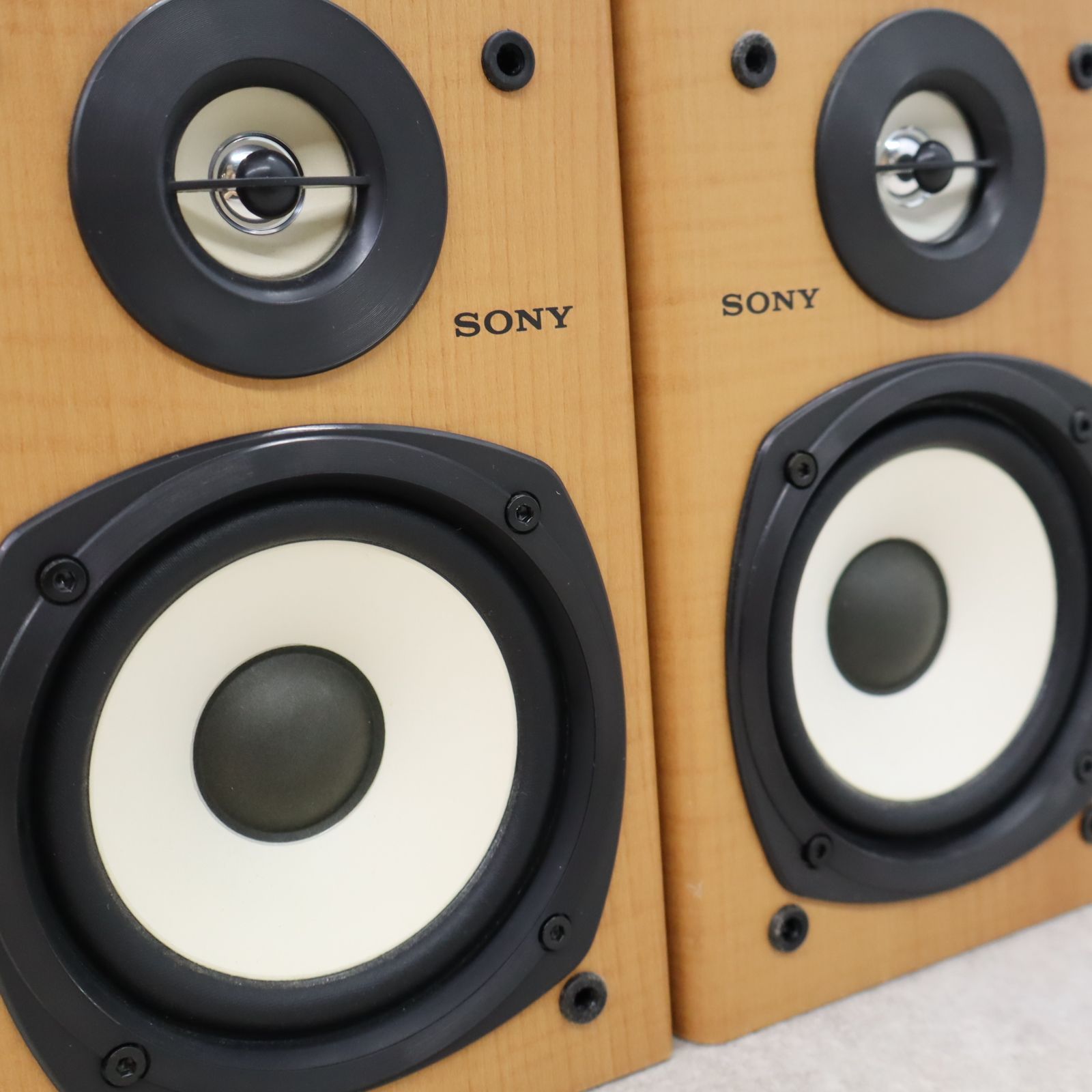 ◇高さ 24㎝ ｜2WAYスピーカー 左右・ペア｜ソニー SONY SS-CM3