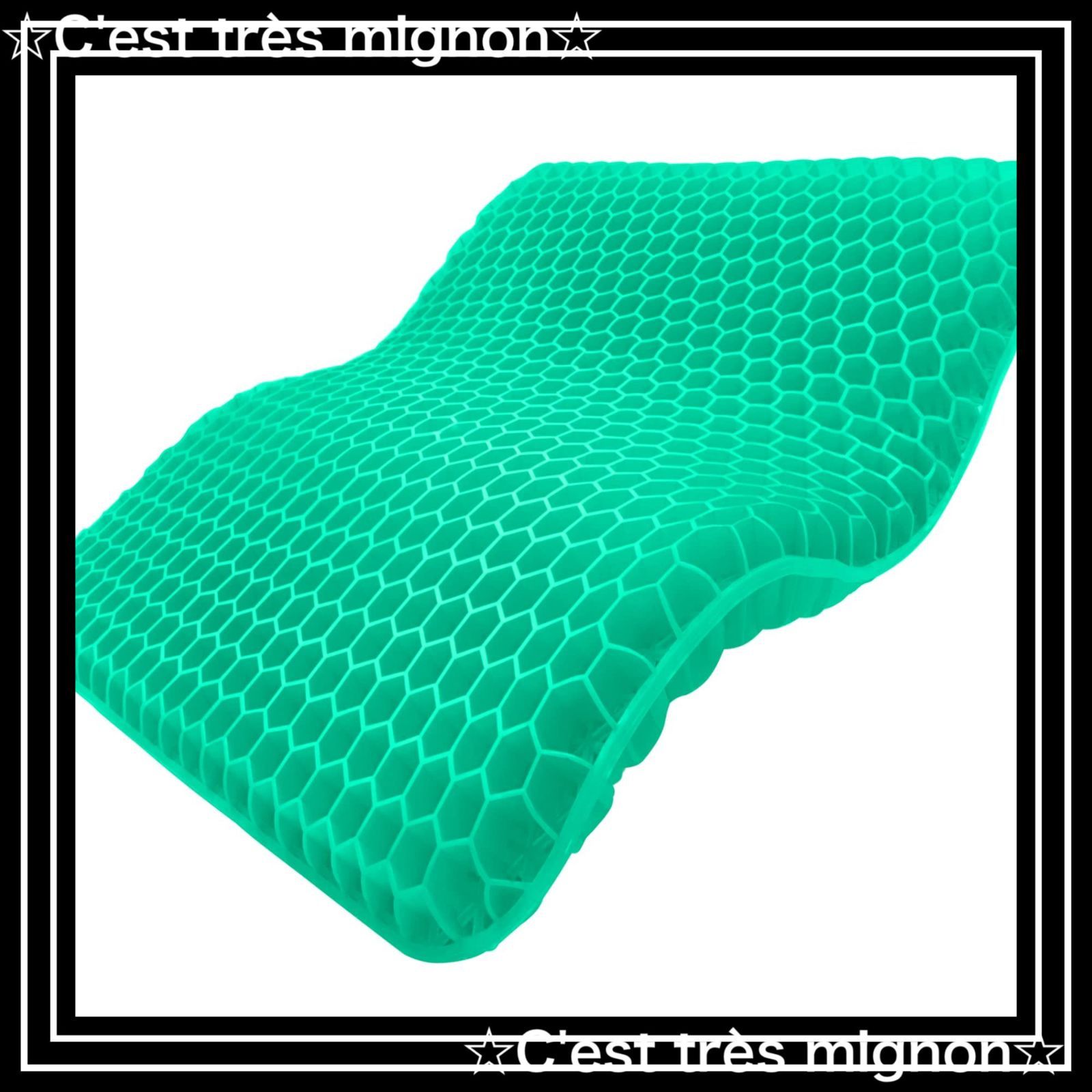 【数量限定】【 限定】チチロバ(Titiroba) ゲルクッション 特大 クッション 座布団 カバー付き 【スペシャルビッグサイズ】 ZD-03-G グリーン 44×47×3.5cm