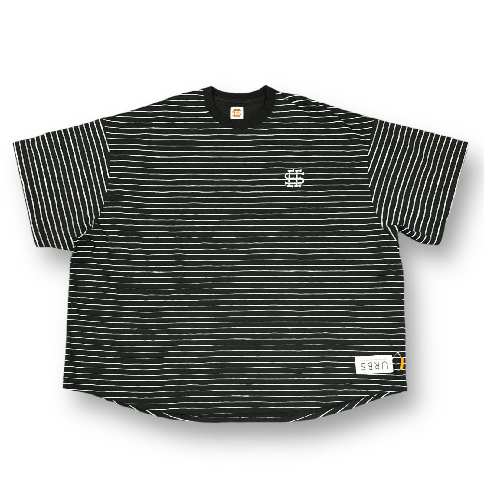 未使用品 SEESEE 24SS Super Big Round Gritter Boarder Tee Black 
