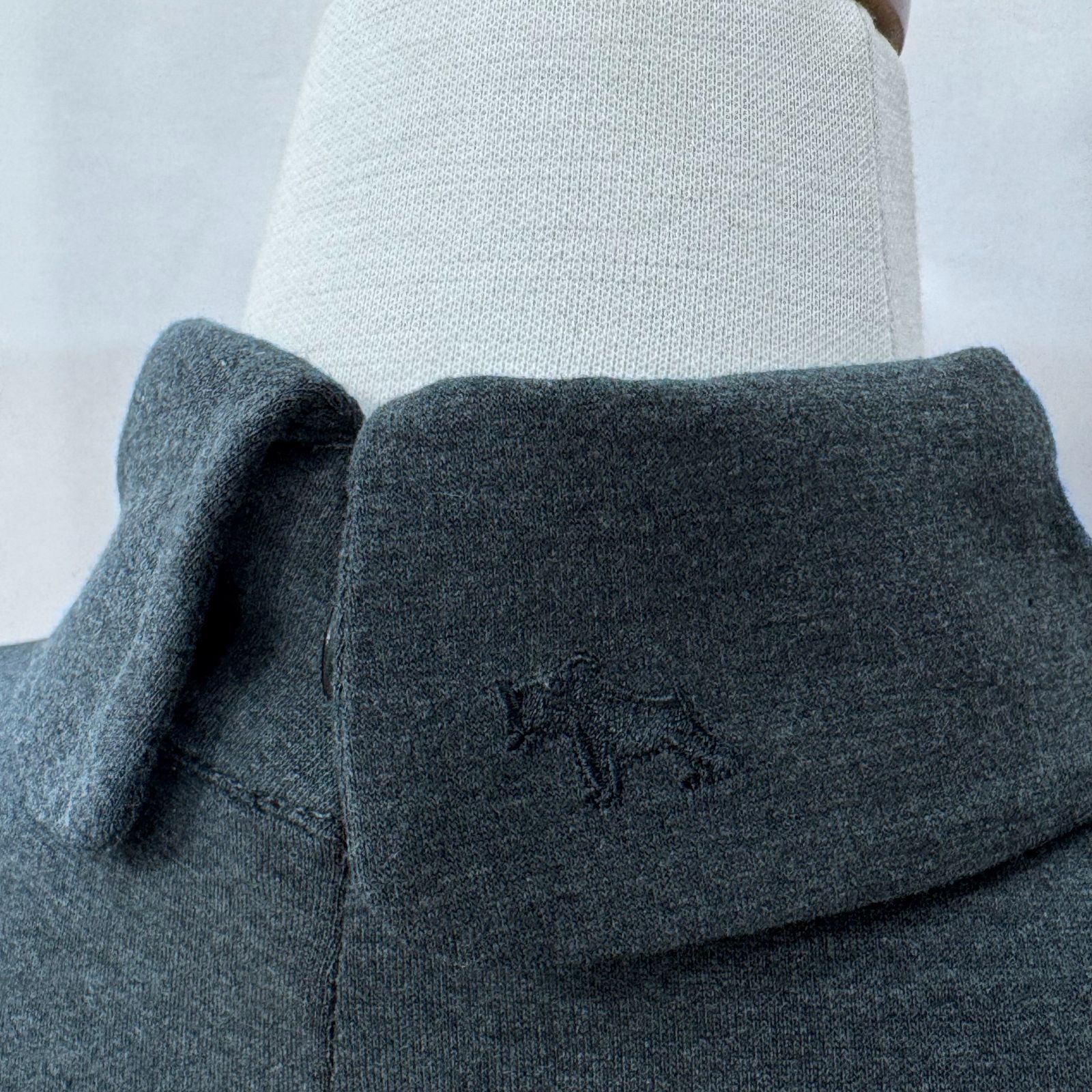 HEAL CREEK ヒールクリーク レディース アルガンオイル配合 長袖シャツ チャコールグレー サイズ40 LLC-HASEGAWATOSO_COM