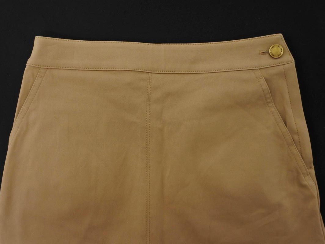 234○MACKINTOSH PHILOSOPHY ベージュ ひざ丈スカート34 MACKINTOSH PHILOSOPHY マッキントッシュフィロソフィー Aライン