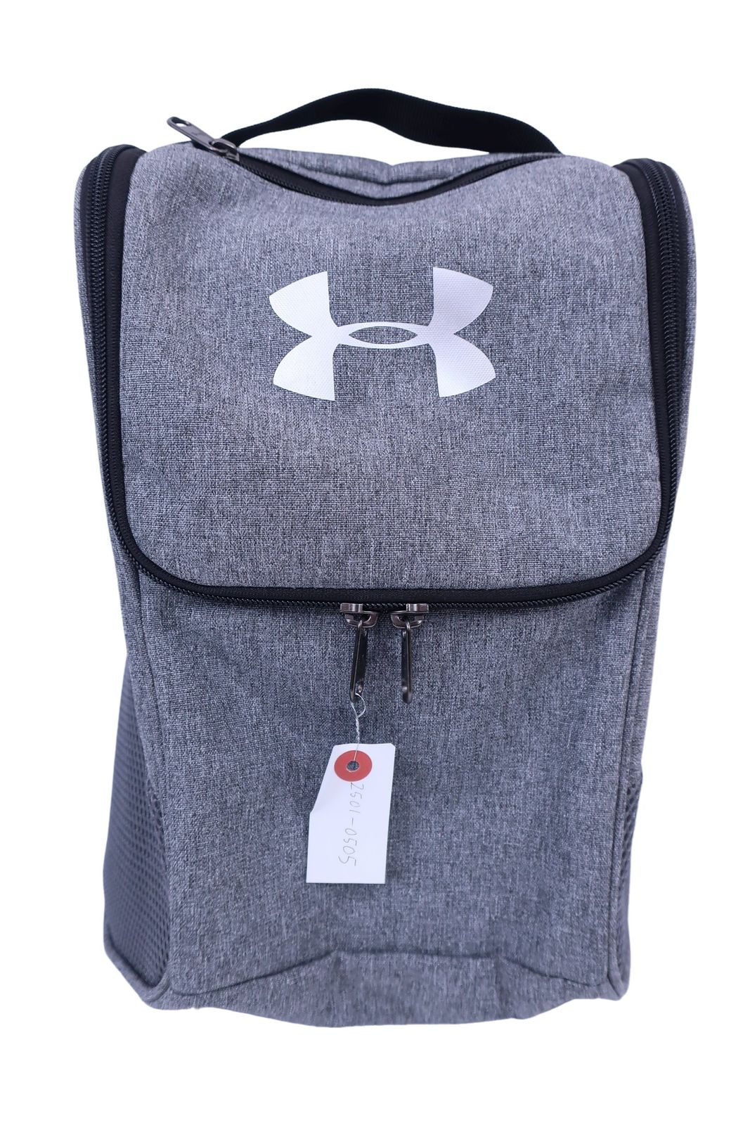 【美品】UNDER ARMOUR(アンダーアーマー) シューズケース グレー メンズ フリーサイズ ゴルフ用品 2501-0505 中古