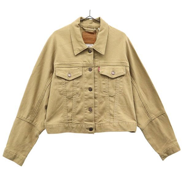 リーバイス プレミアム 未使用 デニムジャケット S ベージュ LEVI
