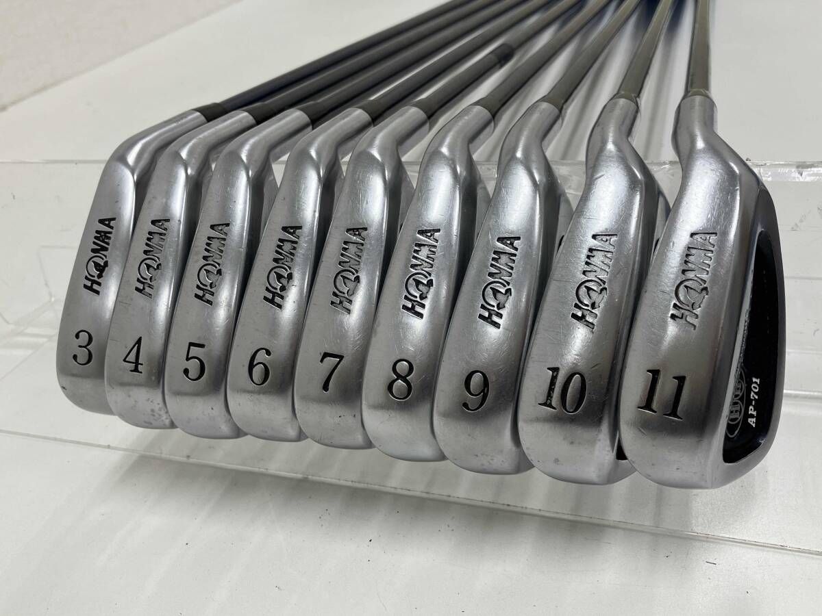 HONMA GOLF AP-701 TWIN MARKS アイアンセット 3-11 9本セット