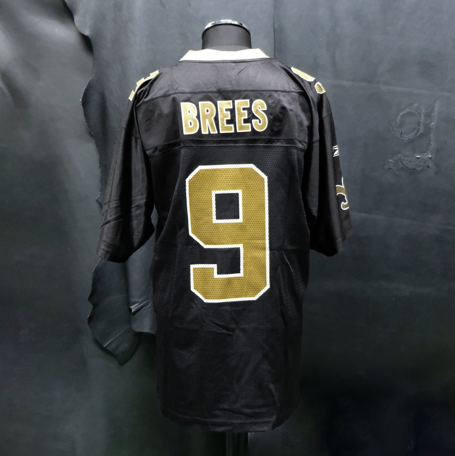 NFL #9ドリュー・ブリーズ ニューオーリンズ・セインツ ユニフォーム　サイズS 店舗受取可 Reebok NFL ニューオーリンズ・セインツ ゲームシャツ #9