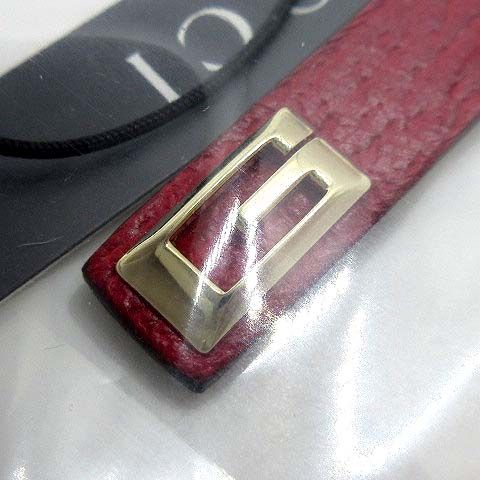 GUCCI - グッチ 未開封 携帯 モバイルストラップ Gロゴ レザー レッド 121067 グッチ GUCCI 未開封 携帯 モバイルストラップ Gロゴ レザー
