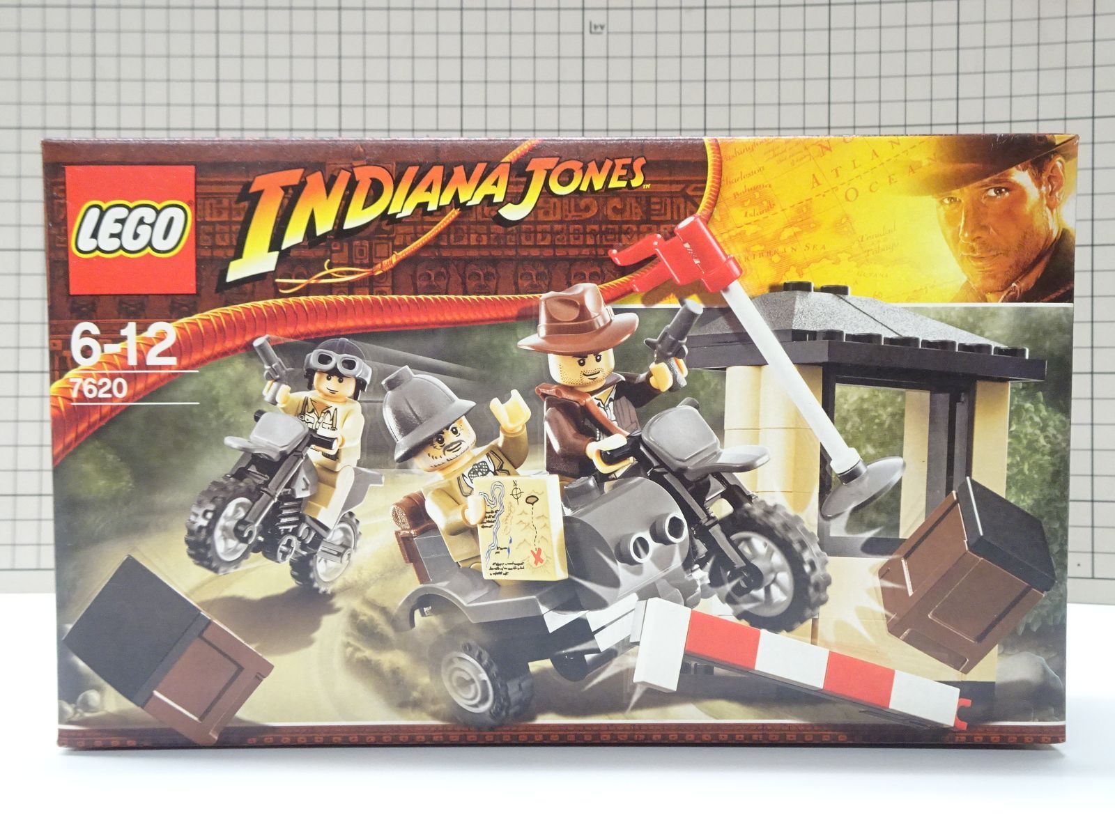 LEGO レゴ 7620 インディ・ジョーンズ オートバイチェイス 未開封 