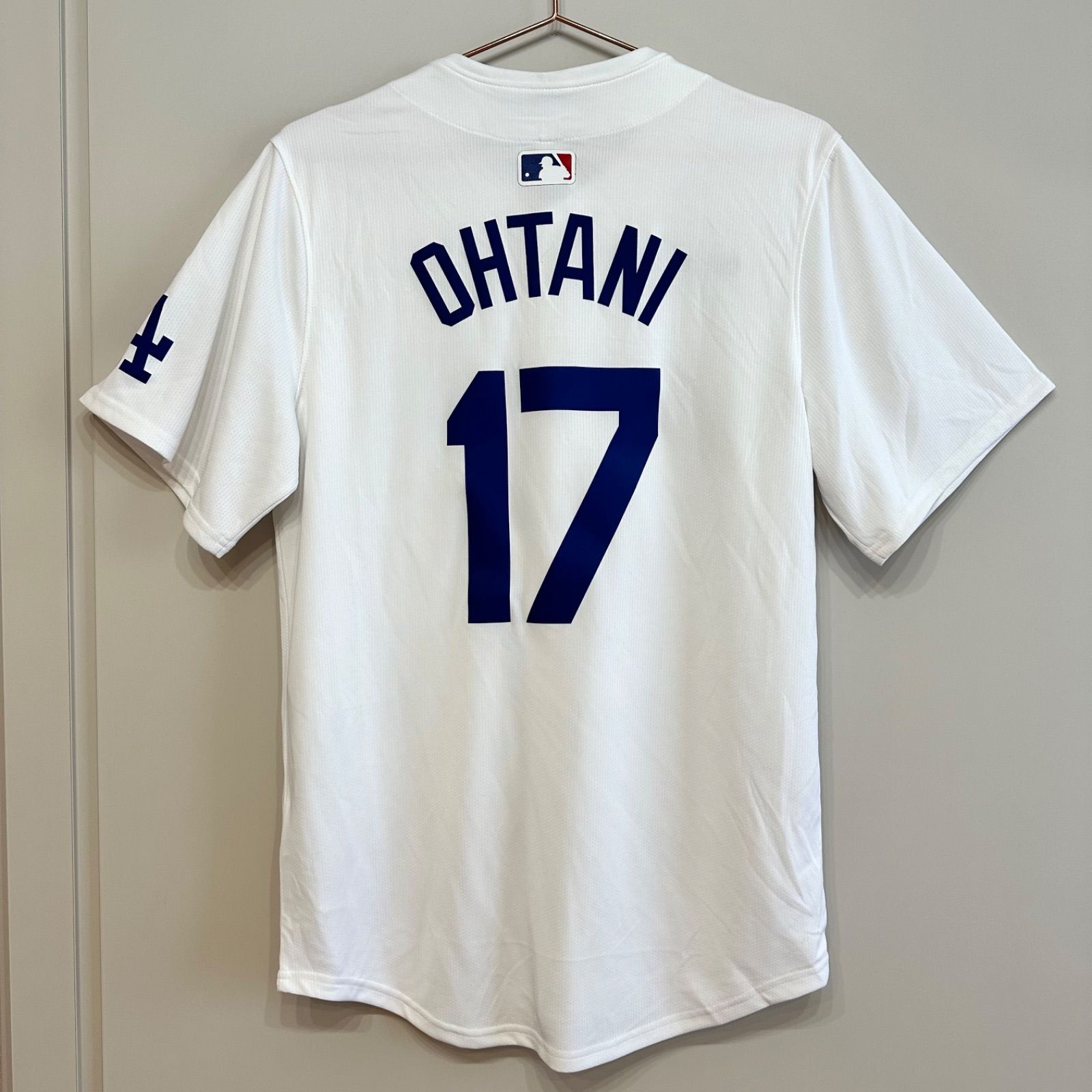 メンズ ロサンゼルス ドジャース 大谷翔平 リミテッドユニフォーム Lサイズ Nike ホワイト ホーム背番号17 Limited MLB公式  国内正規品 [L]