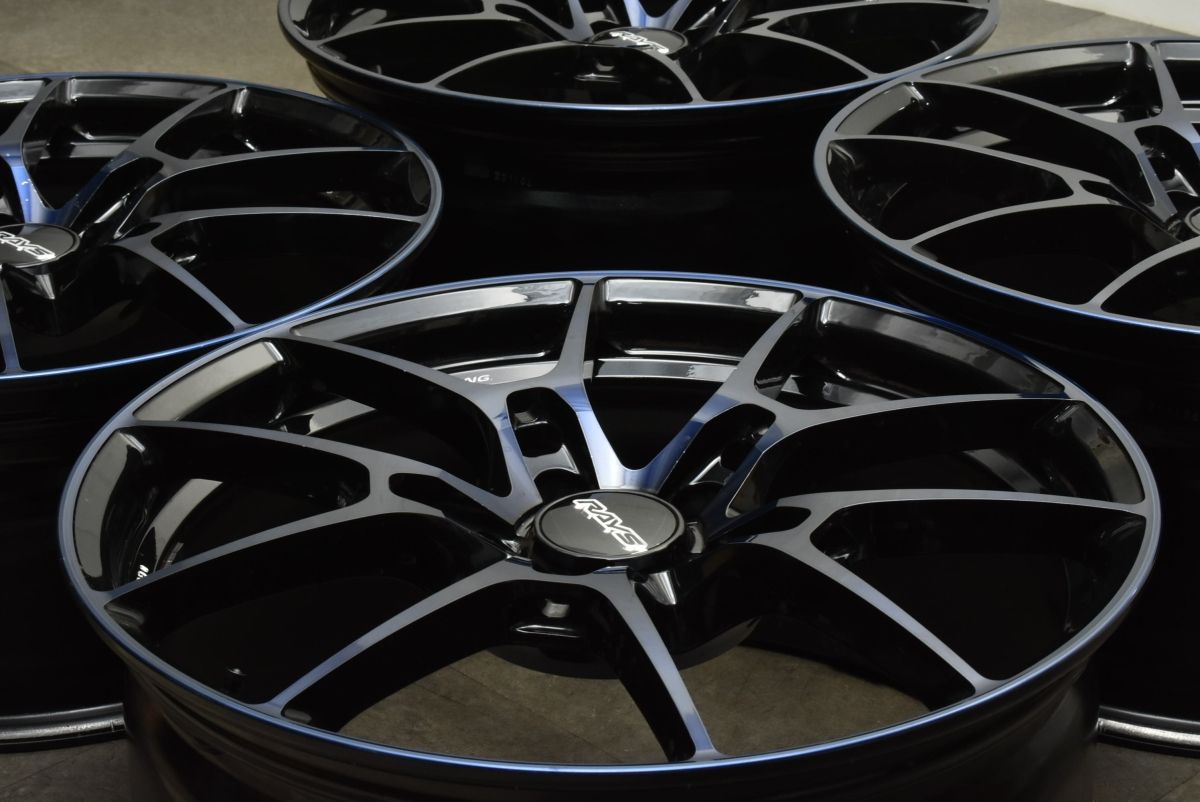 鍛造 RAYS VOLKRACING G025 19in 8J 45 9J 50 PCD120 4本 ダークブルー BMW F20 1シリーズ F22 F23 2シリーズ レイズ