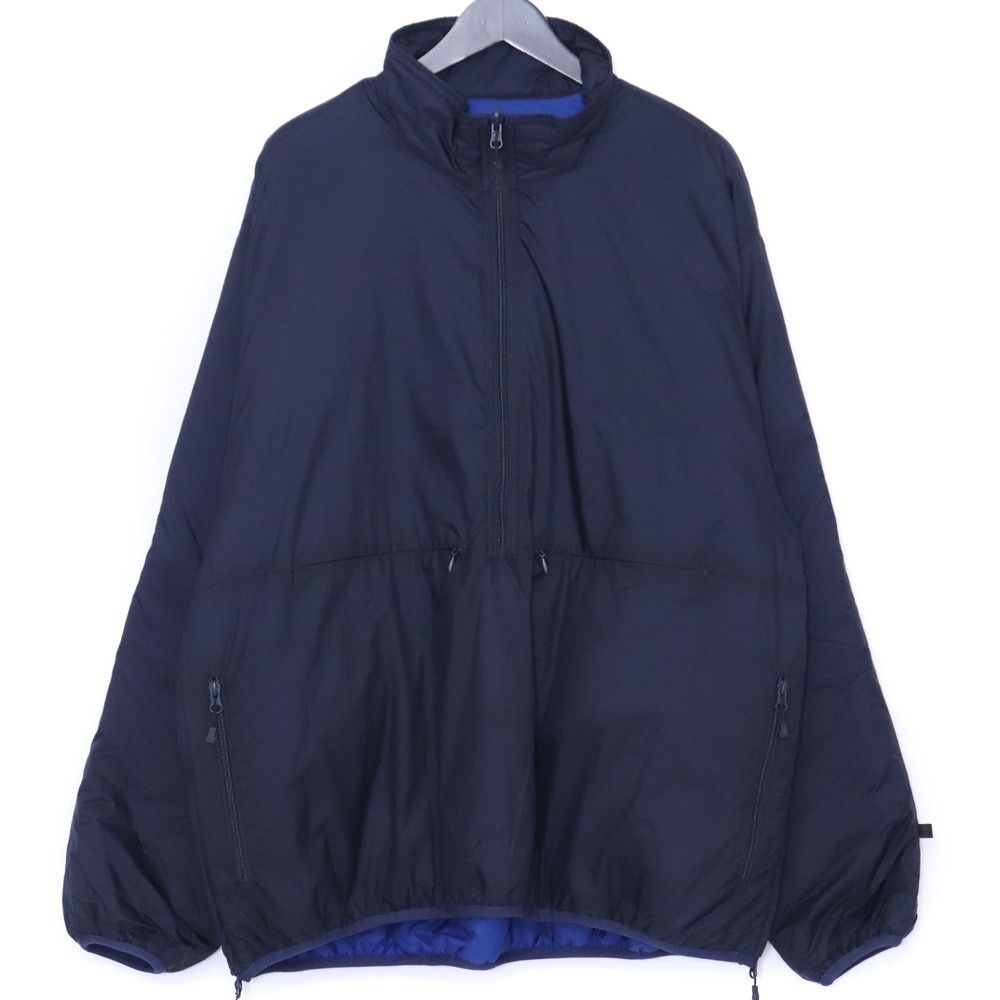 DAIWA PIER39 TECH REVERSIBLE PULLOVER PUFF JACKET サイズ不明 ネイビー BJ-22025W