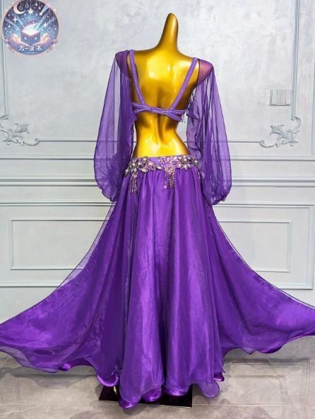 ベリーダンス衣装 オリエンタル衣装 ブラ+スカート 豪華 オーダーメイド ベリーダンス オリエンタル衣装 刺繍 ブラ スカート オーダーメイド