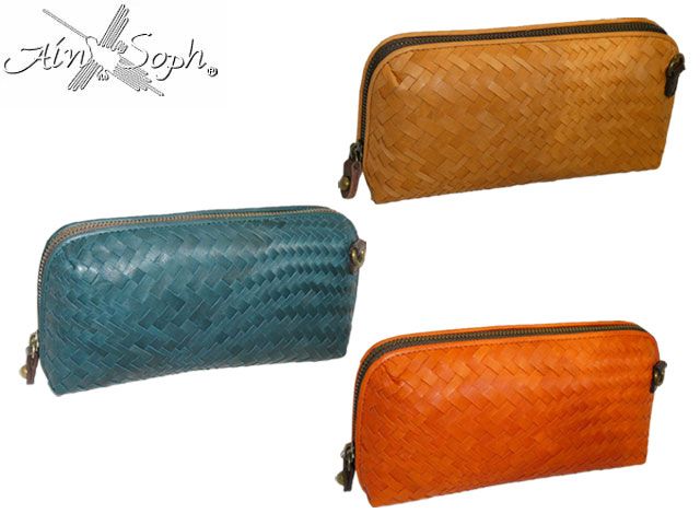 Ain Soph アインソフ Ain Soph アインソフ AinSoph アインソフ AINSOPH 馬革 長財布 お財布ポシェット DA1078-HMS ain44 Ain Soph アインソフ AINSOPH 馬革 長財布 お財布ポシェット DA1078