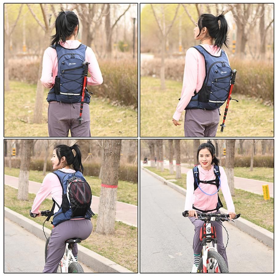 トレランリュック サイクリングリュック ランニング 揺れない 8L バッグ バック