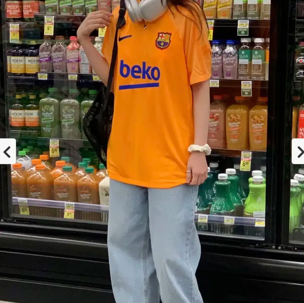 新品 NIKE(ナイキ) ユニセックス ドライフィット FC バルセロナ サッカー トップス S
