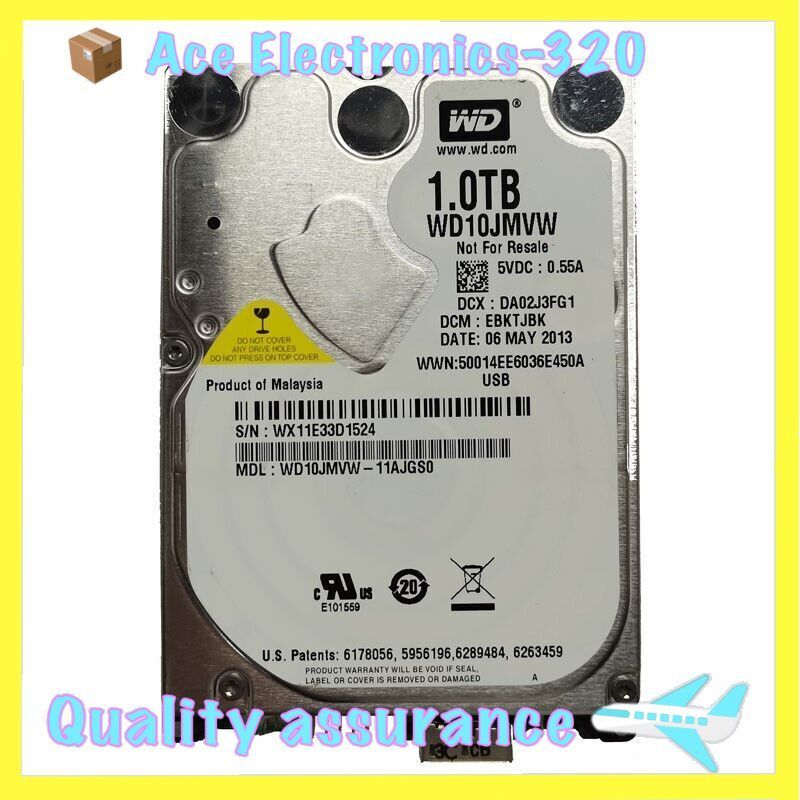 Western Digital WD10JMVW-11AJGS0 1TB B 3.0 Ptable 外付け HDD ハードドライブ