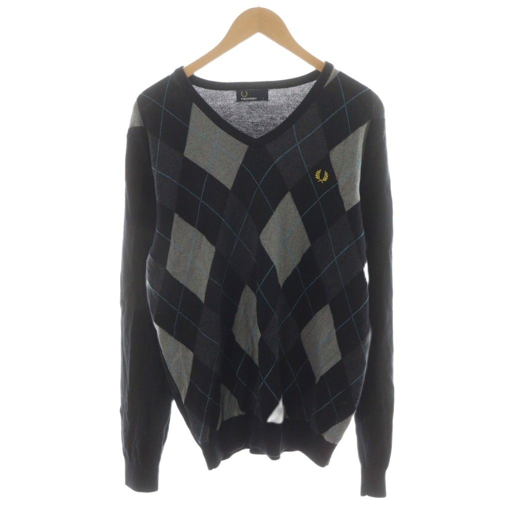 メ*4様 FRED PERRY アーガイルニット メ*4様 FRED PERRY アーガイルニット - メルカリ