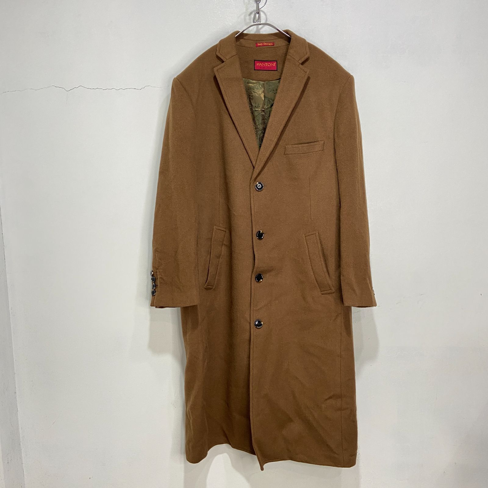 ☆MANTONI☆マントーニイタリー☆カシミア混ウールチェスター ☆MANTONI☆マントーニイタリー☆カシミア混ウールチェスター