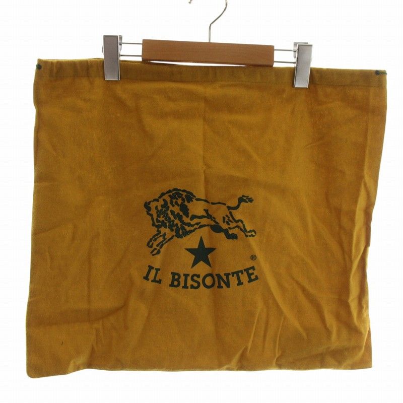 IL BISONTE ブラウン キャンバス ショルダーバッグ ショルダーバッグ | クロスボディ & ショルダーバッグ | バッグ