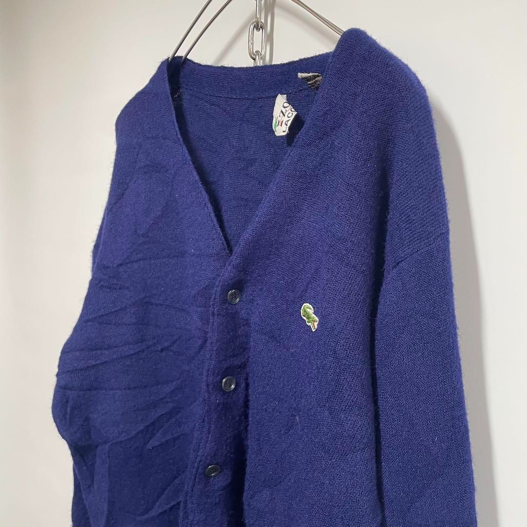 LACOSTE IZOD 70's ニットカーディガン メンズMサイズ LACOSTE IZOD 70's ニットカーディガン メンズMサイズ - メルカリ