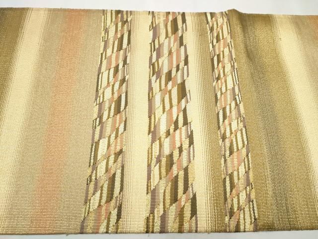 伊豆蔵明彦作 唐組習作 共シール 美品 有名呉服屋蔵(K-LC927) 平和屋着物○ひなや工房 くむ・あむ・おる 伊豆蔵明彦 唐組 太鼓